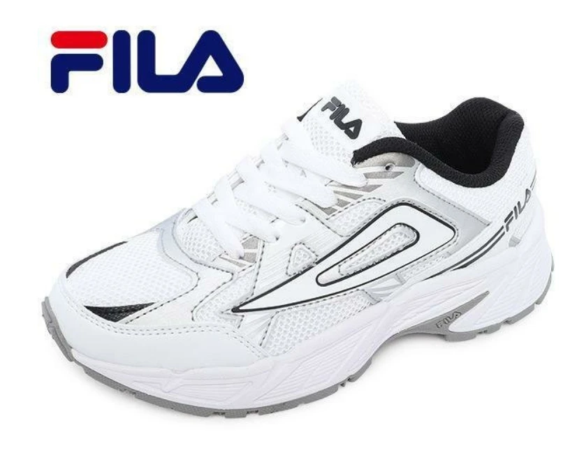 商品Fila|【享贝家】ZY-（预售款）斐乐FILA 休闲轻跑运动鞋 男女同款 白色 1GM00828D052,价格¥300,第1张图片