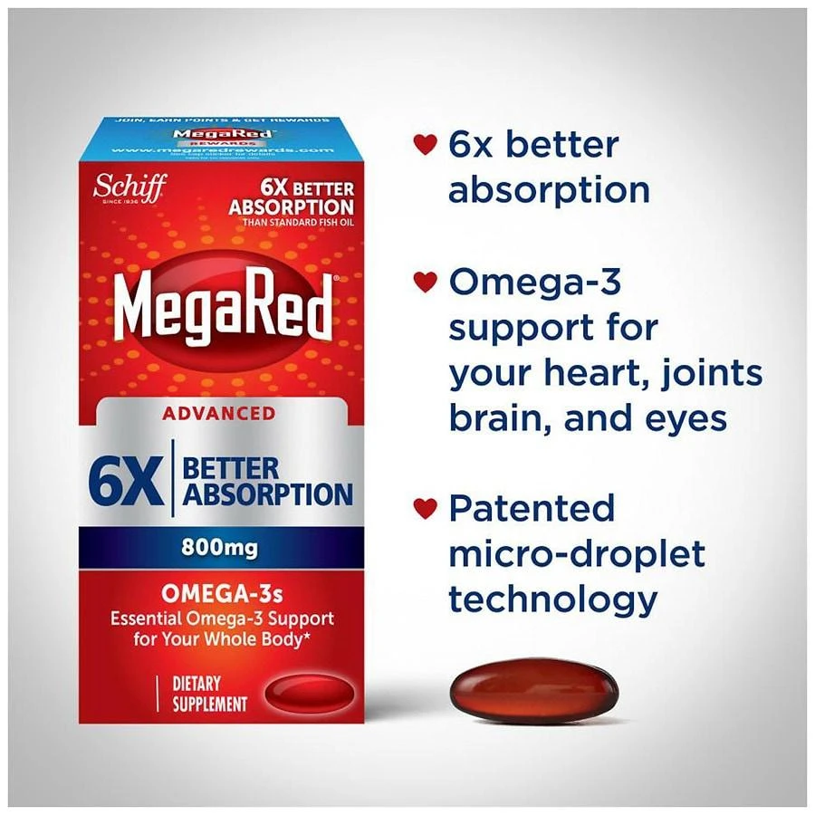 Advanced 6X Absorption Softgels, Omega-3 Fish Oil Supplement 商品