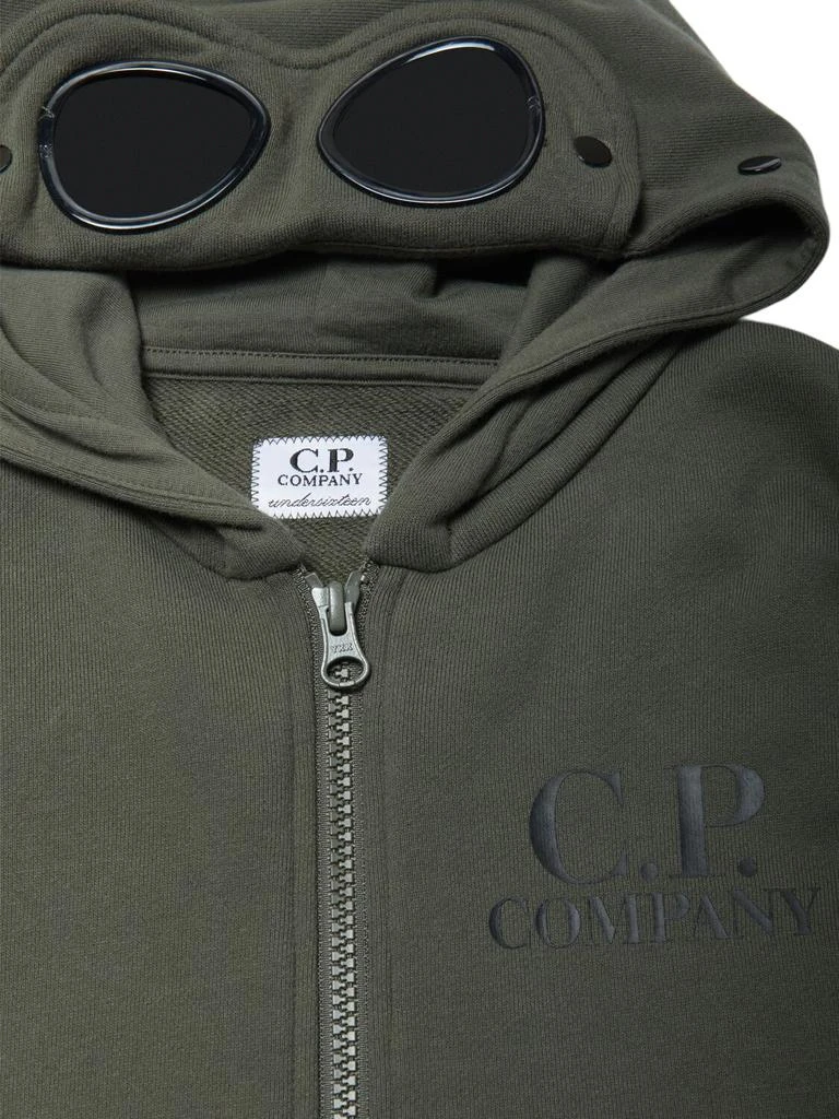 商品C.P. Company|Cotton Zip-up Hoodie W/goggles,价格¥1391,第1张图片详细描述
