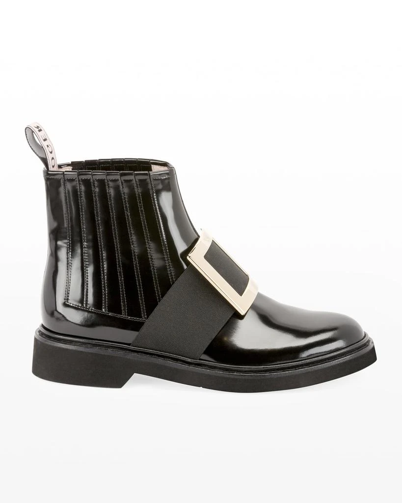 商品Roger Vivier|欧阳娜娜同款Roger Vivier方扣靴,价格¥10867,第1张图片