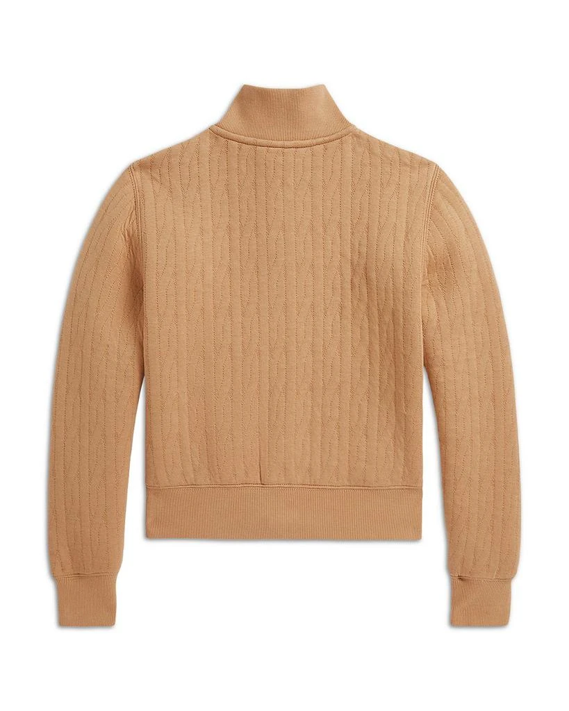 Girls' Quilted Cable Motif Jacket - Little Kid 商品