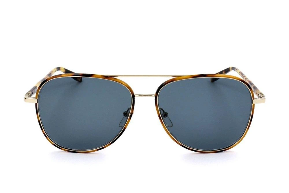 商品Salvatore Ferragamo|Salvatore Ferragamo Eyewear Aviator Frame Sunglasses,价格¥1048,第1张图片