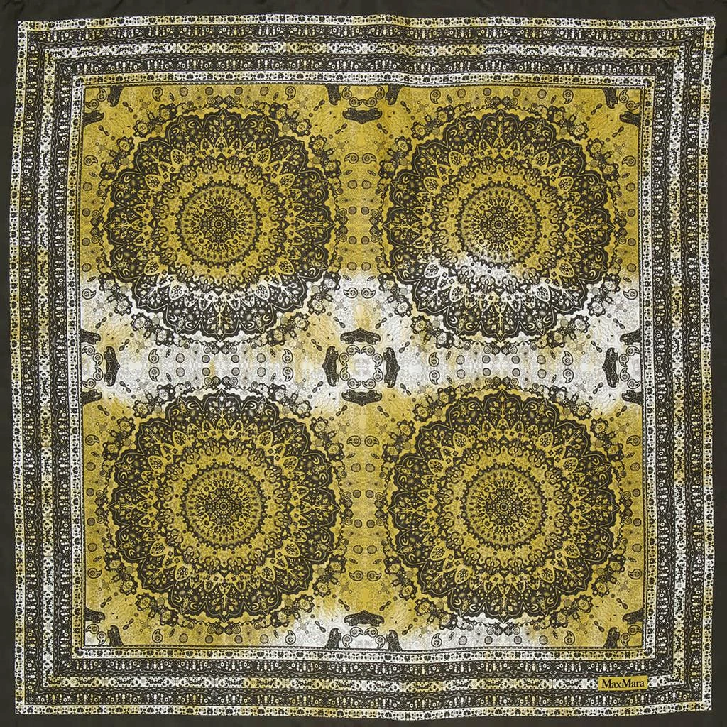 商品Max Mara|Max Mara Foulard Latte Silk Scarf,价格¥780,第2张图片详细描述