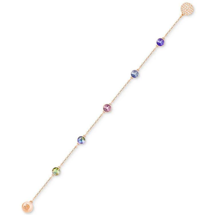 商品Swarovski|玫瑰金彩晶手链,价格¥585,第3张图片详细描述