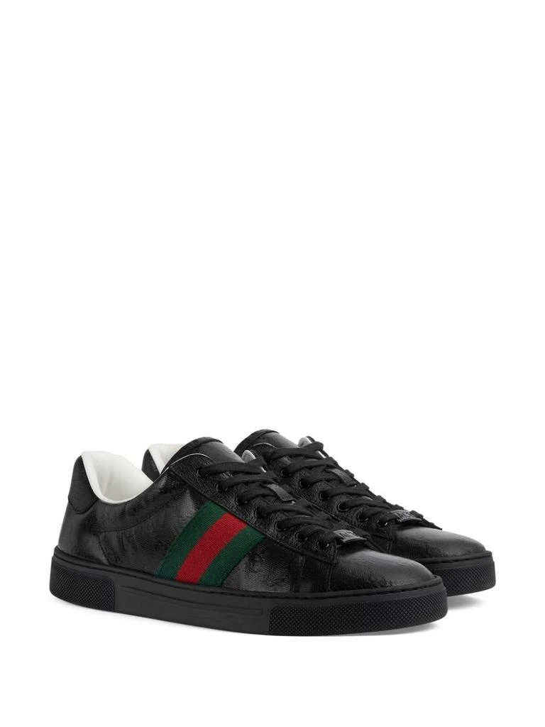 商品Gucci|GUCCI - Ace Web Detail Sneakers,价格¥6294,第3张图片详细描述