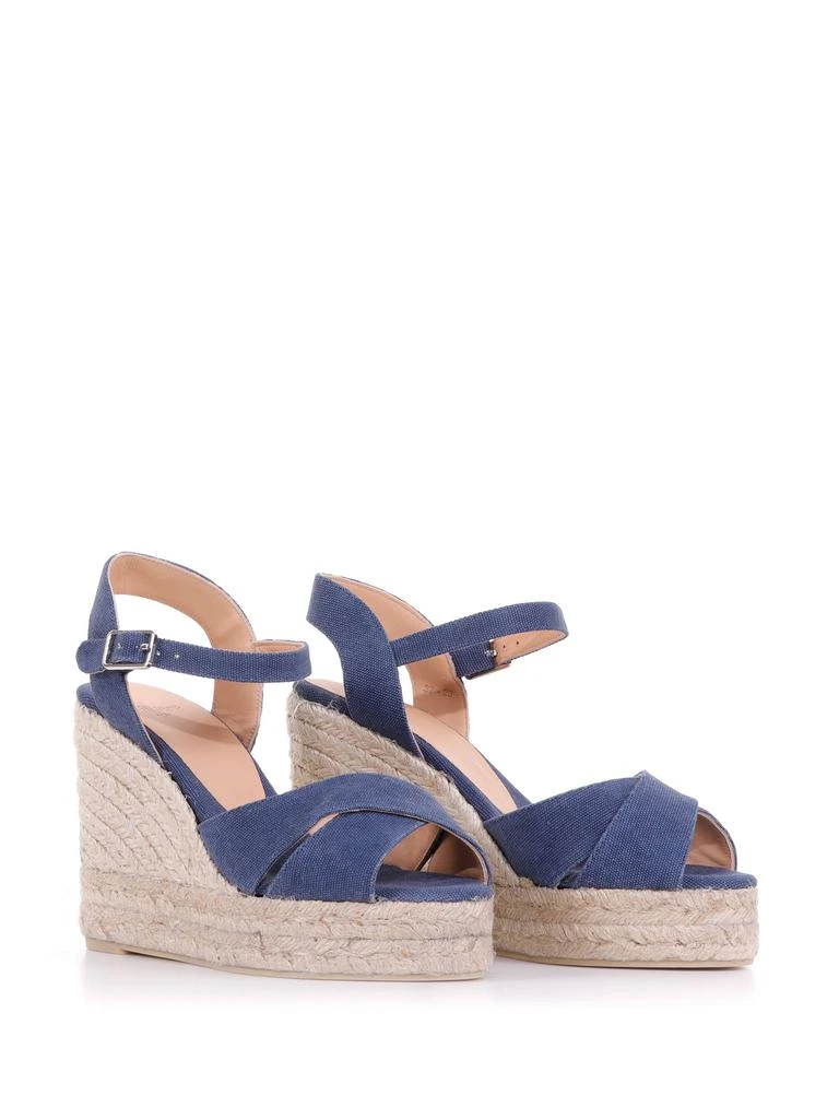 商品CASTAÑER|Castañer Open Blaudell Wedge With Strap,价格¥1135,第2张图片详细描述