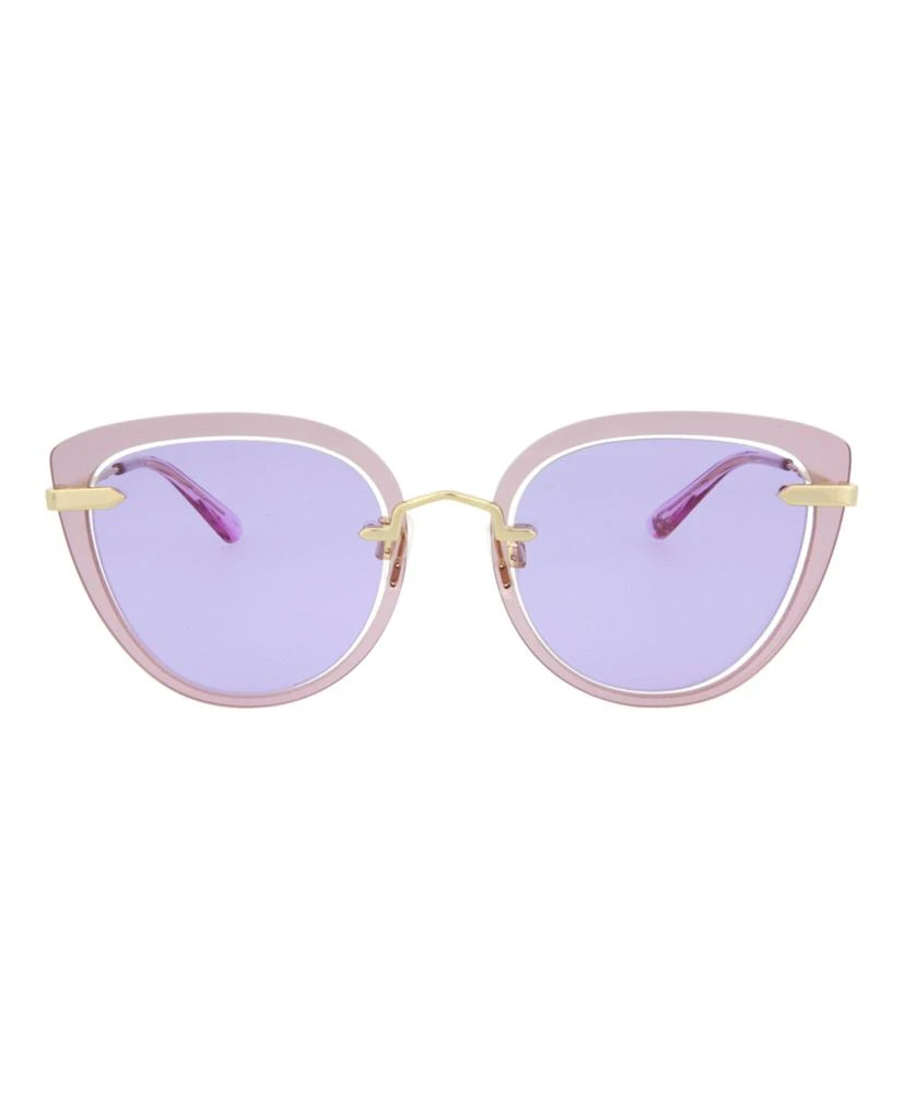 商品Alexander McQueen|Cat Eye-Frame Metal Sunglasses,价格¥442,第1张图片