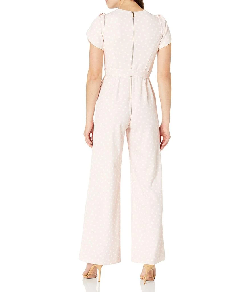 商品Calvin Klein|Women's Tulip Sleeve Jumpsuit with Self Belt,价格¥1027,第2张图片详细描述