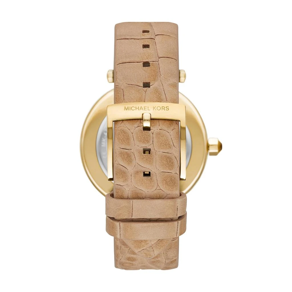 商品Michael Kors|MK4725 - Parker Three-Hand Leather Watch,价格¥1695,第3张图片详细描述