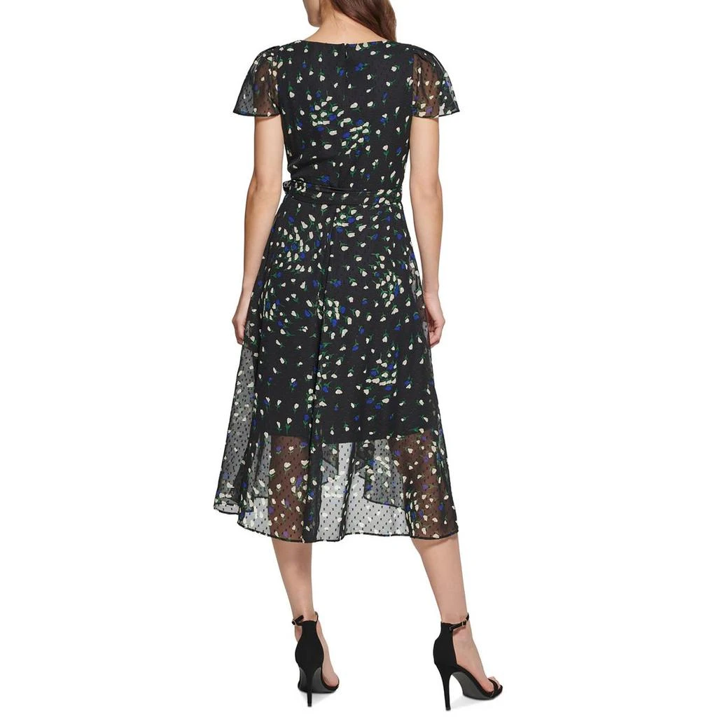 商品DKNY|Womens Polyester Midi Dress,价格¥630,第2张图片详细描述