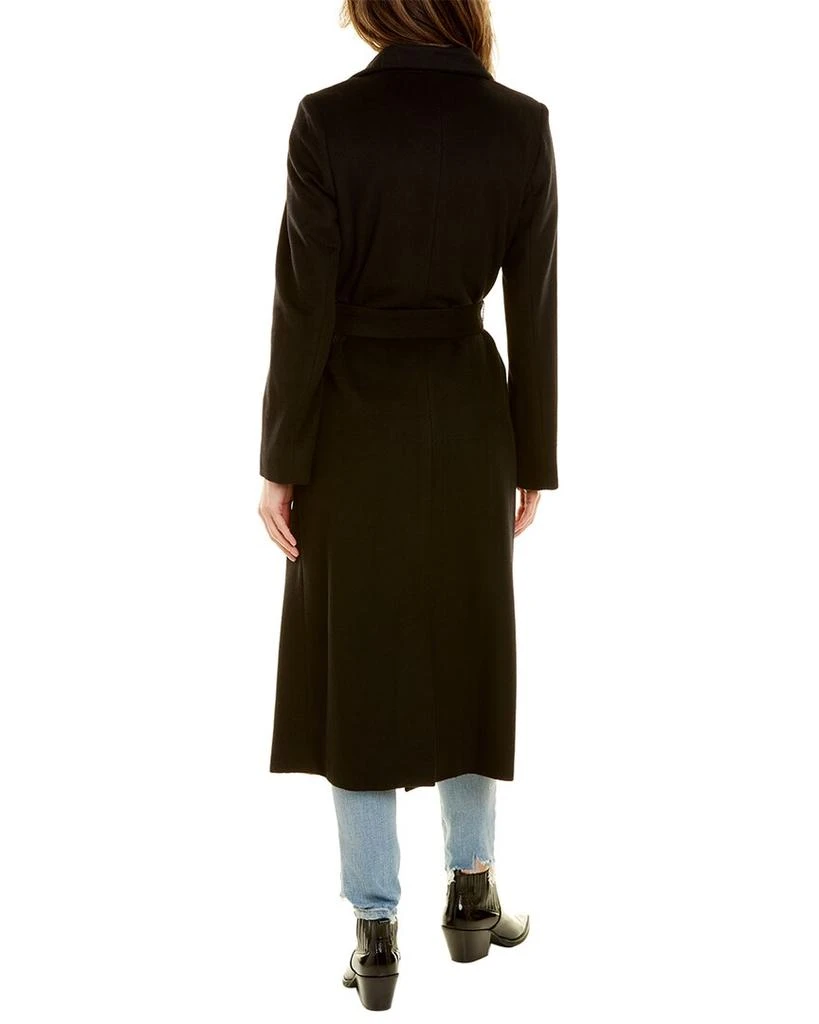 商品Kenneth Cole|Kenneth Cole Wool-Blend Belted Maxi Coat,价格¥638,第2张图片详细描述
