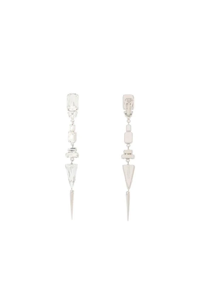 商品Alessandra Rich|Alessandra rich pendant crystal earrings,价格¥1829,第3张图片详细描述