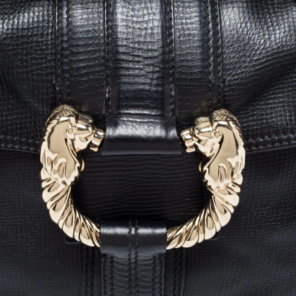 商品[二手商品] BVLGARI|Bvlgari Black Textured Leather Leoni Shoulder Bag,价格¥6767,第5张图片详细描述