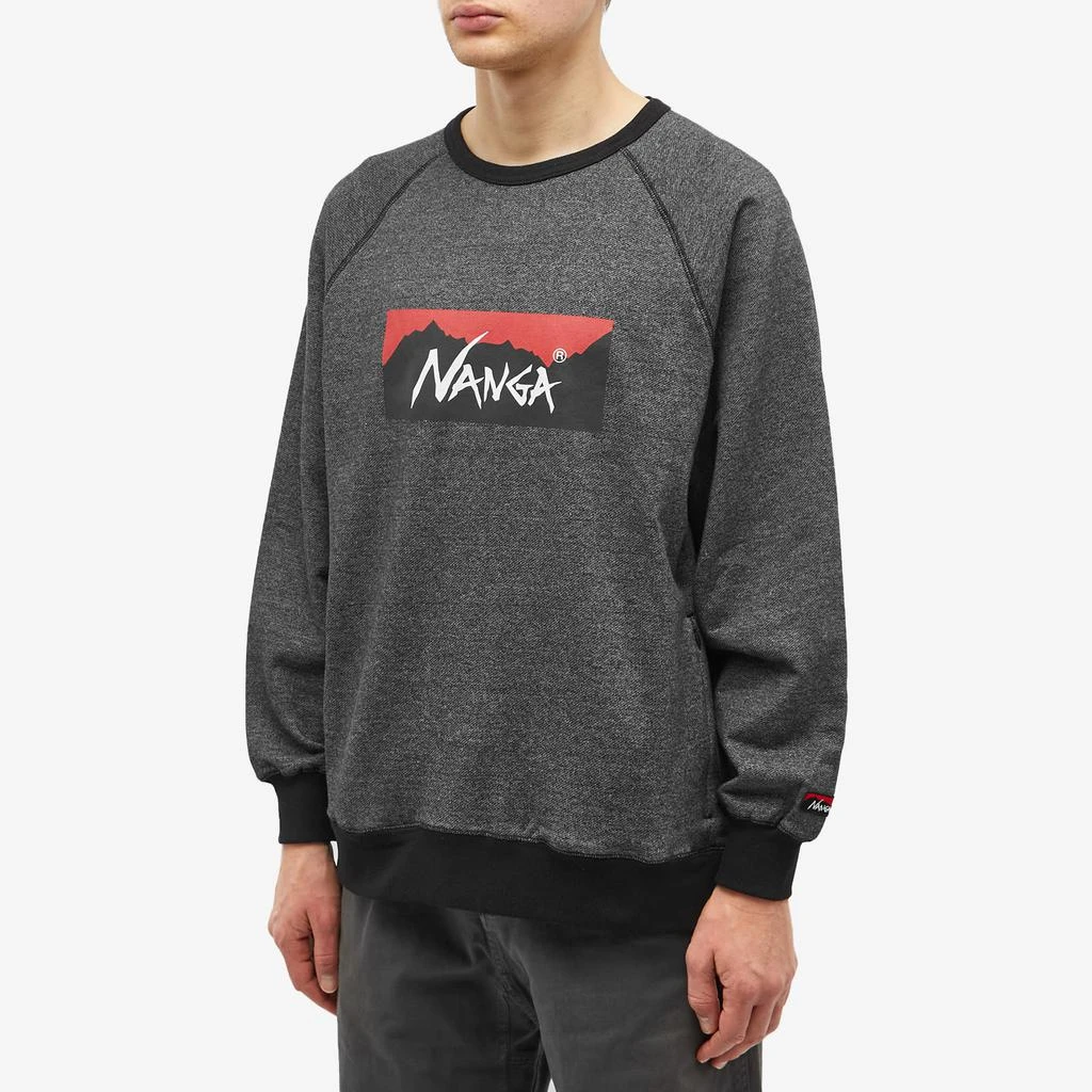 商品NANGA|NANGA Eco Hybrid Box Logo Sweat,价格¥702,第2张图片详细描述