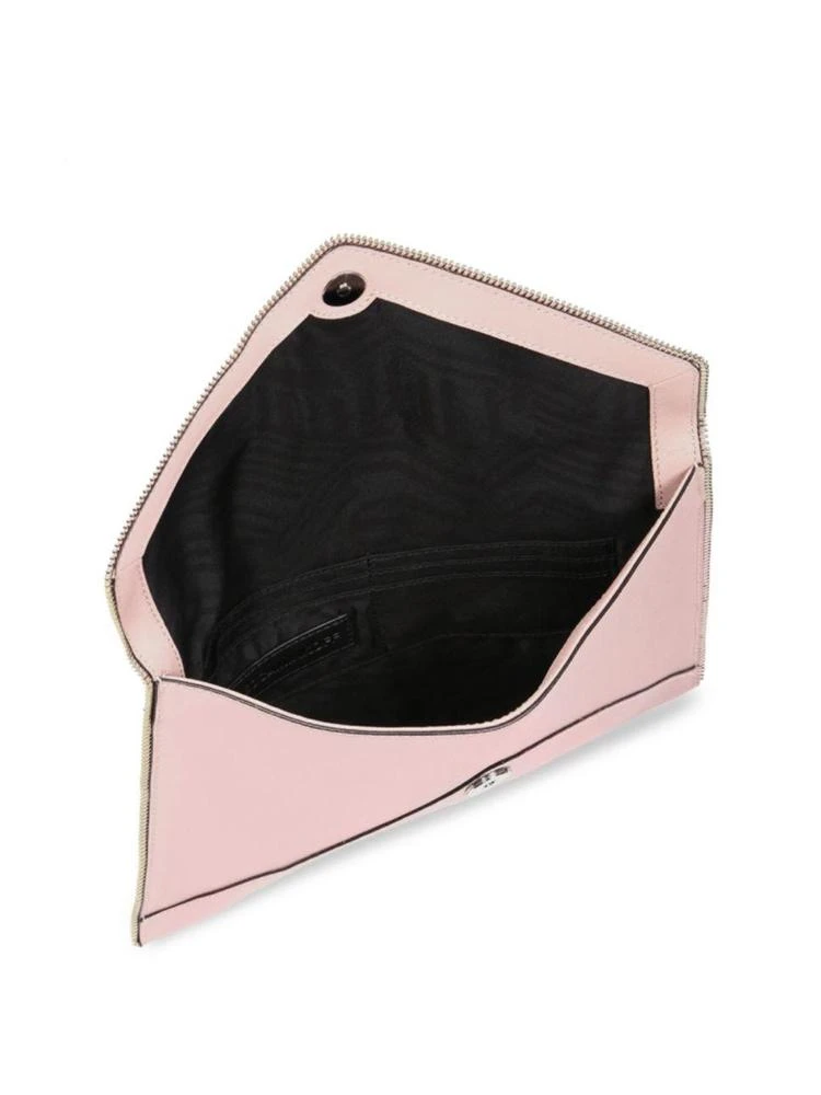 商品Rebecca Minkoff|Rebecca Minkoff - Leo Leather Envelope Clutch,价格¥285,第2张图片详细描述