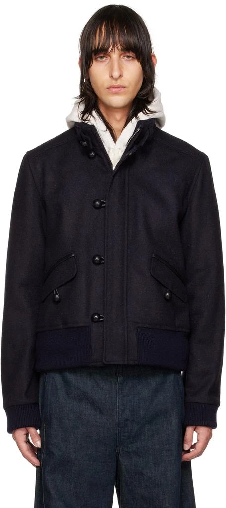 商品Isabel Marant|Navy Peterson Biker Bomber,价格¥2986,第1张图片