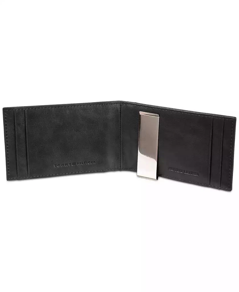 商品Tommy Hilfiger|Men's RFID Front Pocket Wallet, Removable Money Clip,价格¥197,第2张图片详细描述