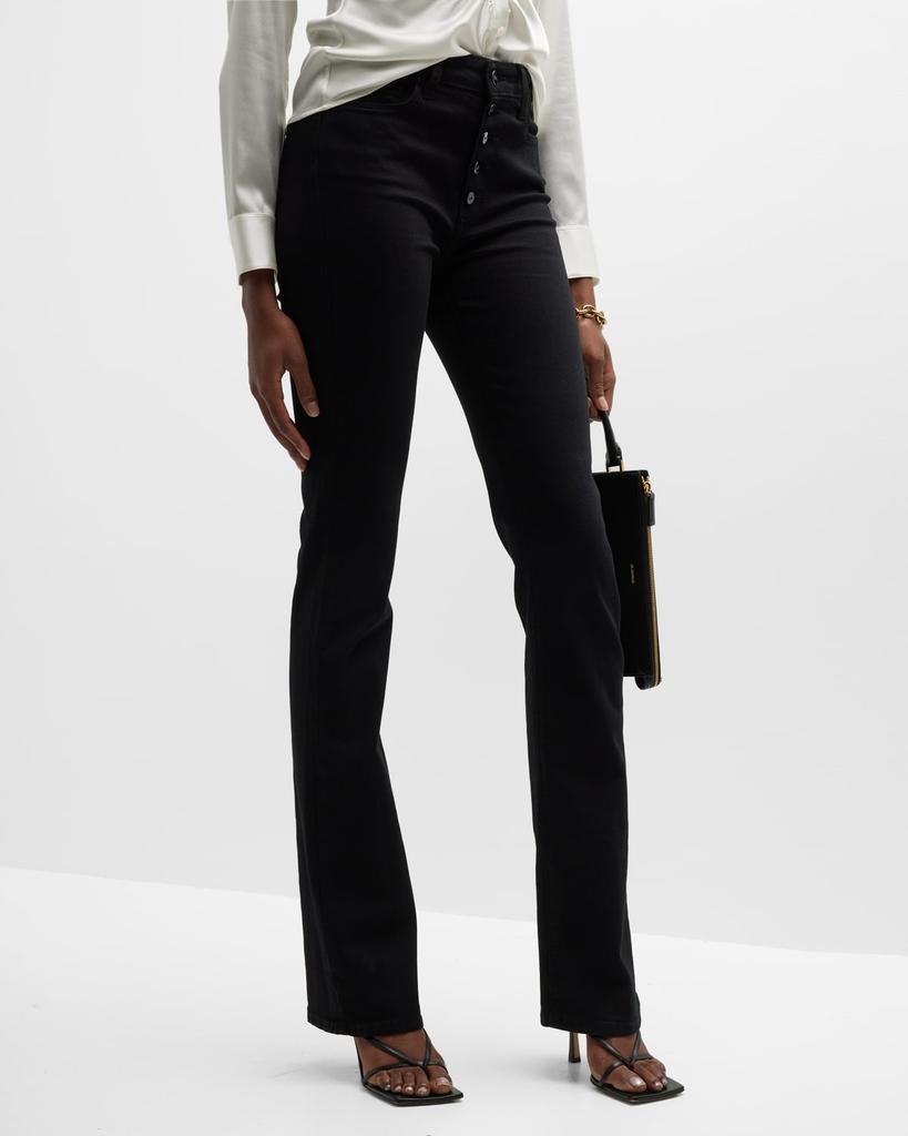 商品Paige|Manhattan High Rise Slim Bootcut Jeans,价格¥1705,第1张图片