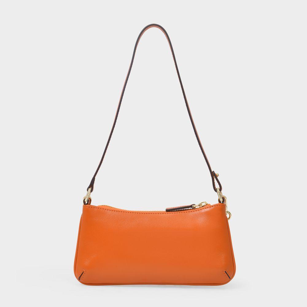 商品Manu Atelier|Mini Pita Bag in Orange Leather,价格¥2704,第5张图片详细描述