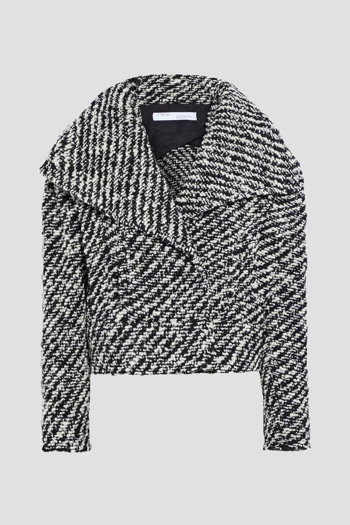 Huddle cropped bouclé-tweed jacket商品第1张图片规格展示