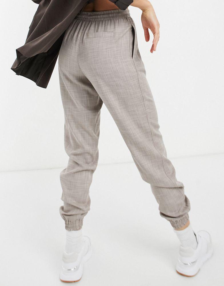 ASOS DESIGN Tall textured suit jogger商品第2张图片规格展示