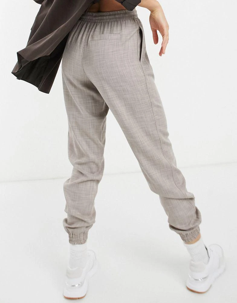 商品ASOS|ASOS DESIGN Tall textured suit jogger,价格¥220,第2张图片详细描述