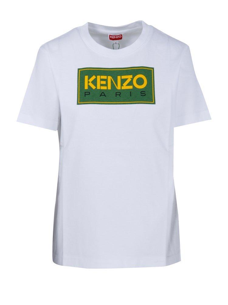 商品Kenzo|Kenzo Logo Printed Crewneck T-Shirt,价格¥788-¥877,第1张图片