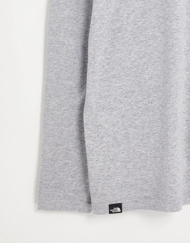 商品The North Face|The North Face Fine long sleeve t-shirt in grey,价格¥233,第4张图片详细描述