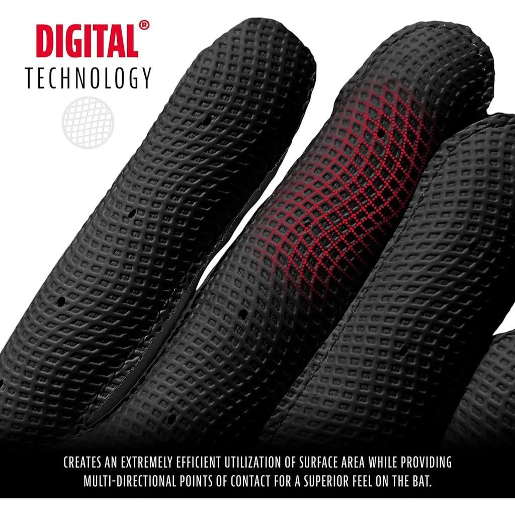 商品Franklin|Franklin Sports MLB 2nd Skinz Batting Glove - Youth,价格¥119,第2张图片详细描述