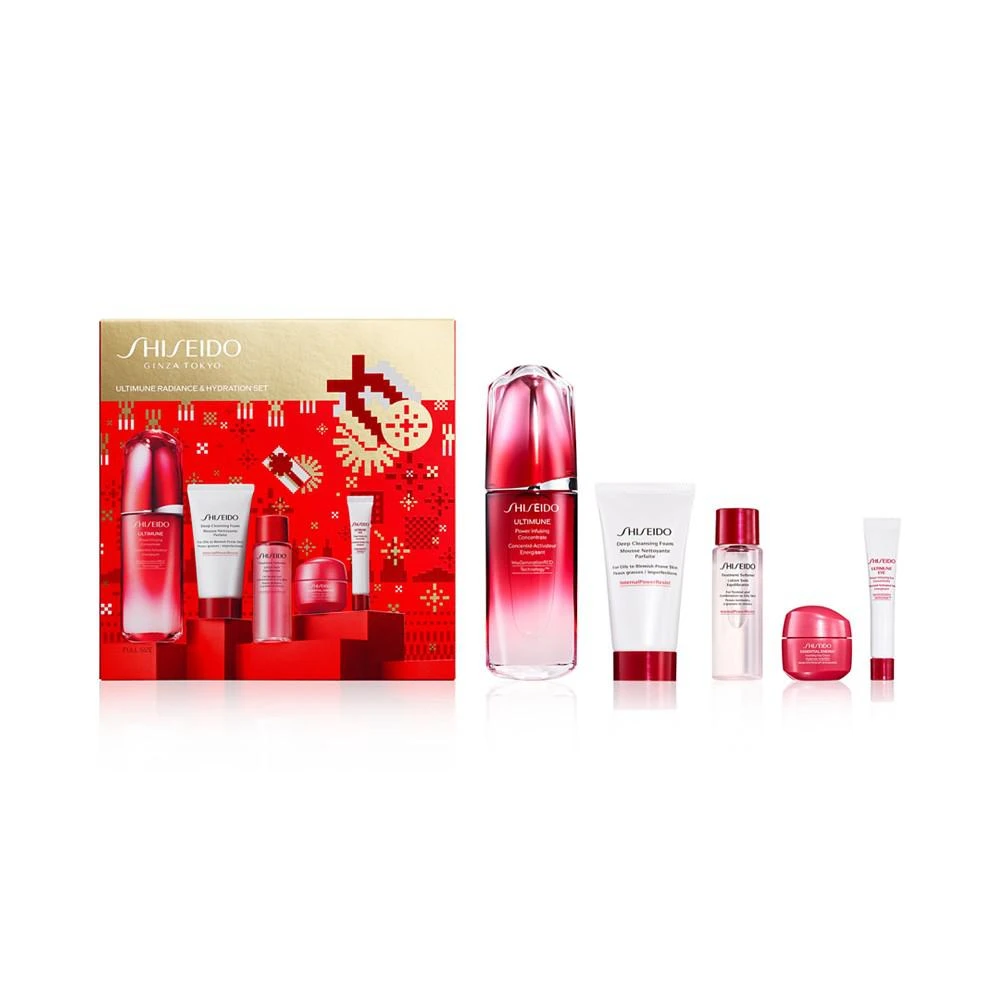 商品Shiseido|5-Pc. Ultimune Radiance & Hydration Skincare Set,价格¥1055,第2张图片详细描述