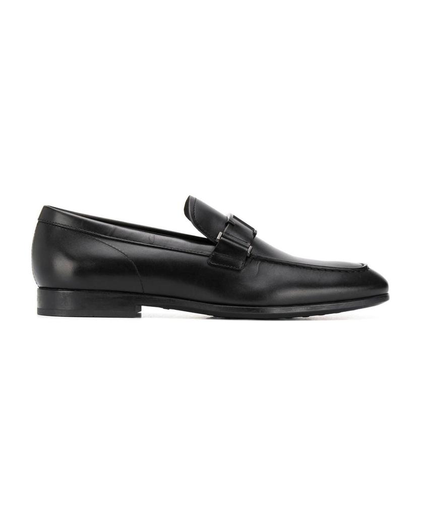 Black Leather Loafers商品第1张图片规格展示
