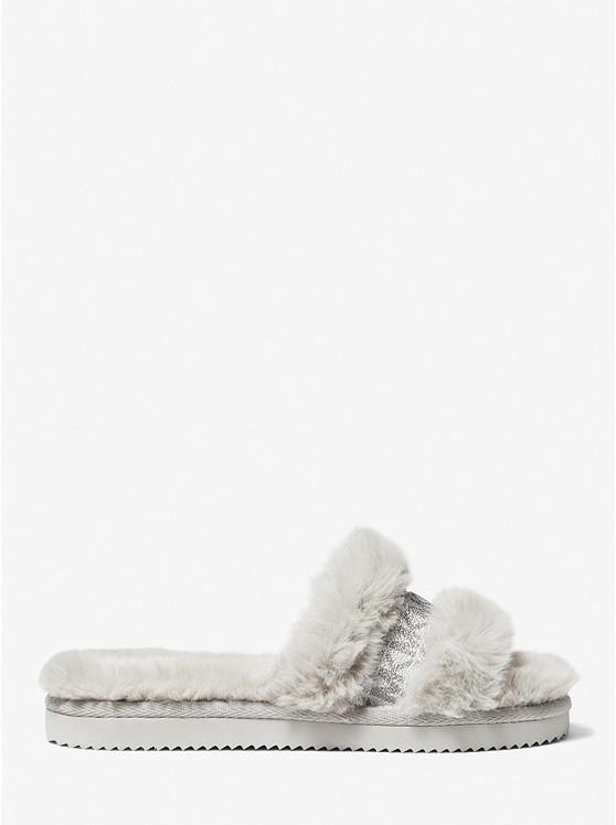 Scarlett Faux Fur Slide Sandal商品第2张图片规格展示