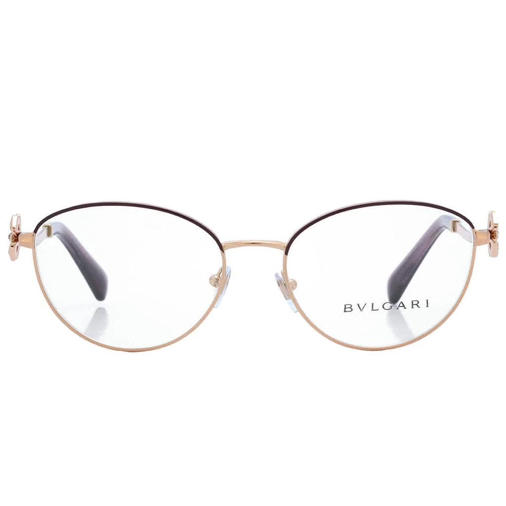 商品BVLGARI|Demo Cat Eye Ladies Eyeglasses BV2248B 2035 54,价格¥1472,第1张图片