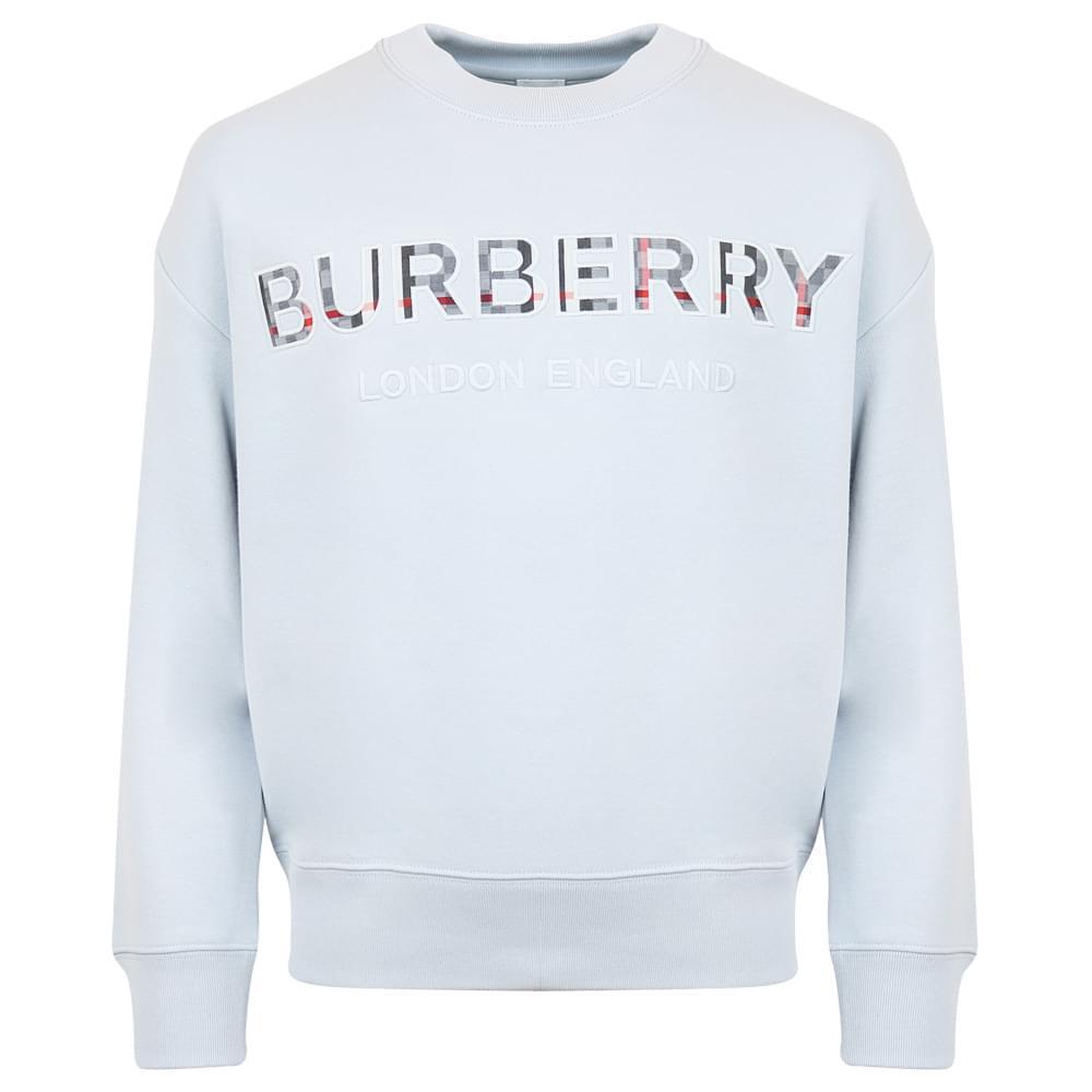 商品Burberry|Blue Eugene Sweatshirt,价格¥1545,第1张图片