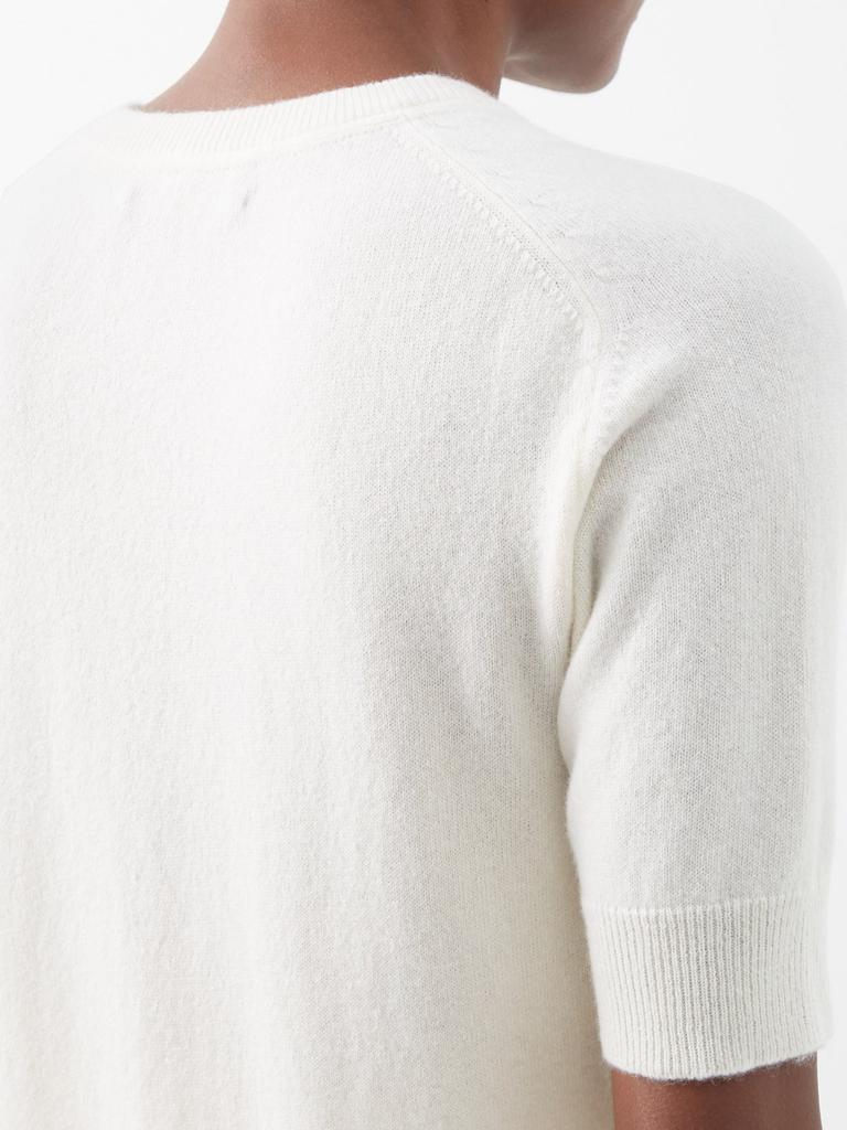 Kenza short-sleeved cashmere sweater商品第4张图片规格展示