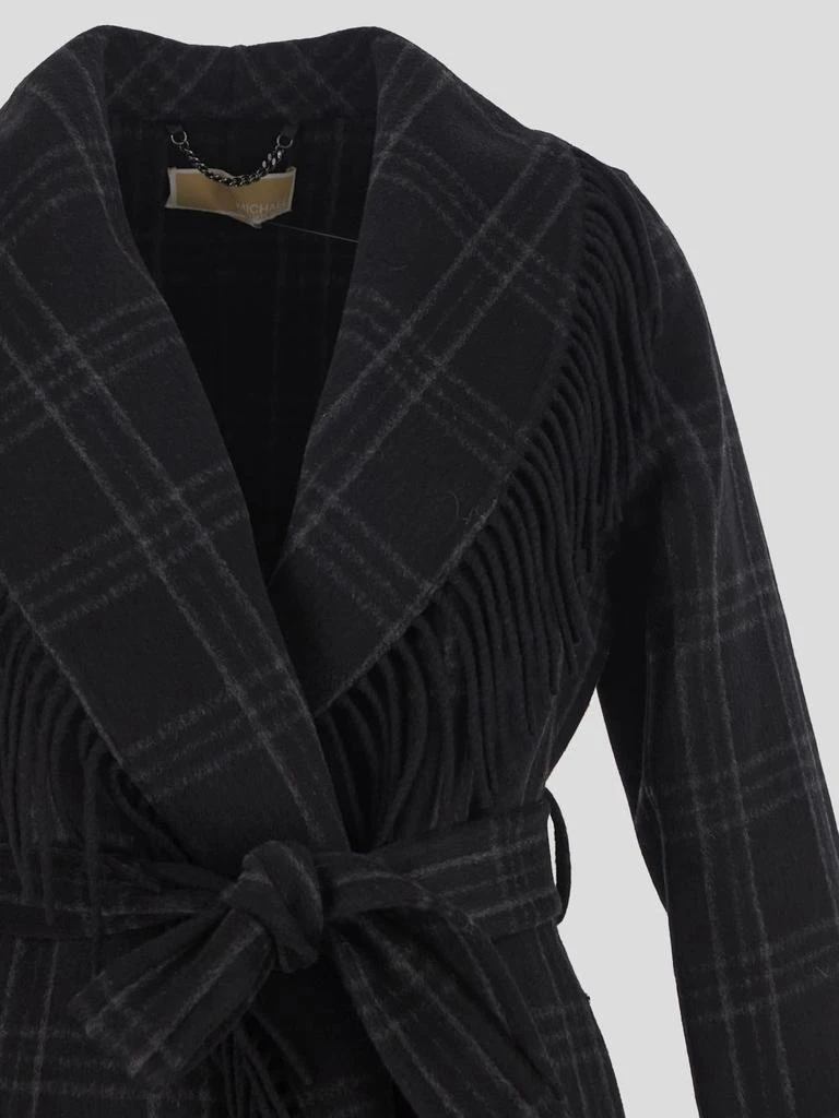 商品Michael Kors|Michael Michael Kors Fringe Belted Coat,价格¥1605,第3张图片详细描述