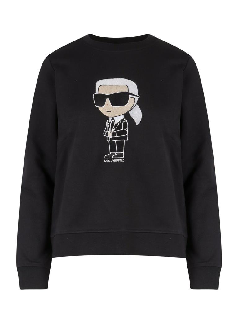 Karl Lagerfeld Ikonik 2.0 Crewneck Sweatshirt商品第1张图片规格展示