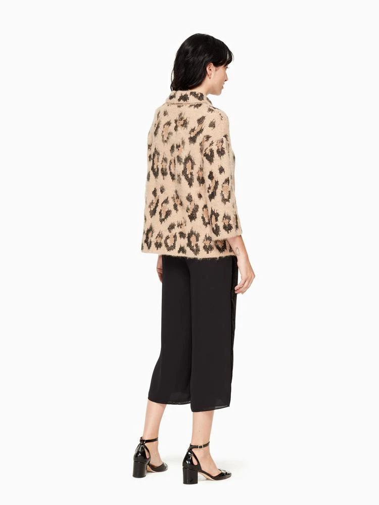 商品Kate Spade|leopard-print chunky sweater,价格¥1950,第3张图片详细描述