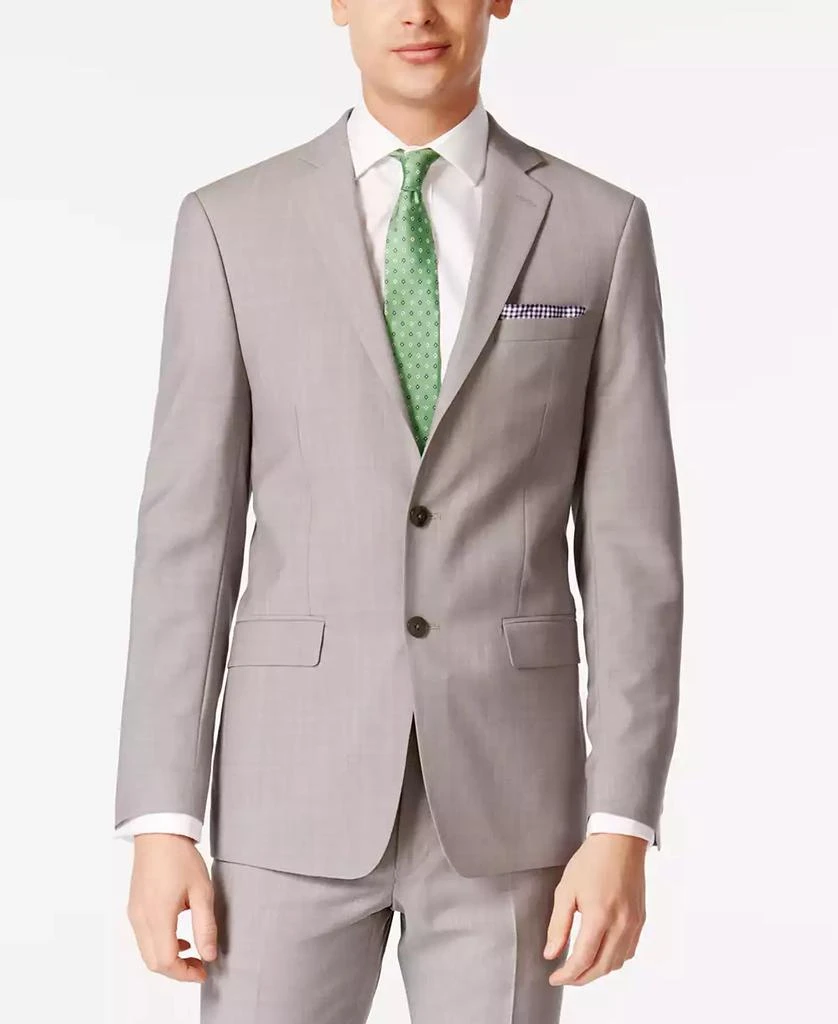 商品Calvin Klein|Men's Solid Classic-Fit Suit Jackets,价格¥1683,第1张图片