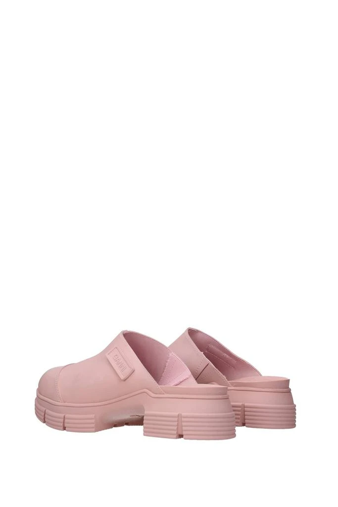 商品Ganni|Slippers and clogs Rubber Pink Opal,价格¥932,第4张图片详细描述