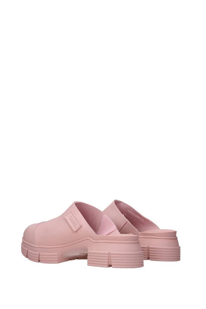 商品Ganni|Slippers and clogs Rubber Pink Opal,价格¥763,第6张图片详细描述