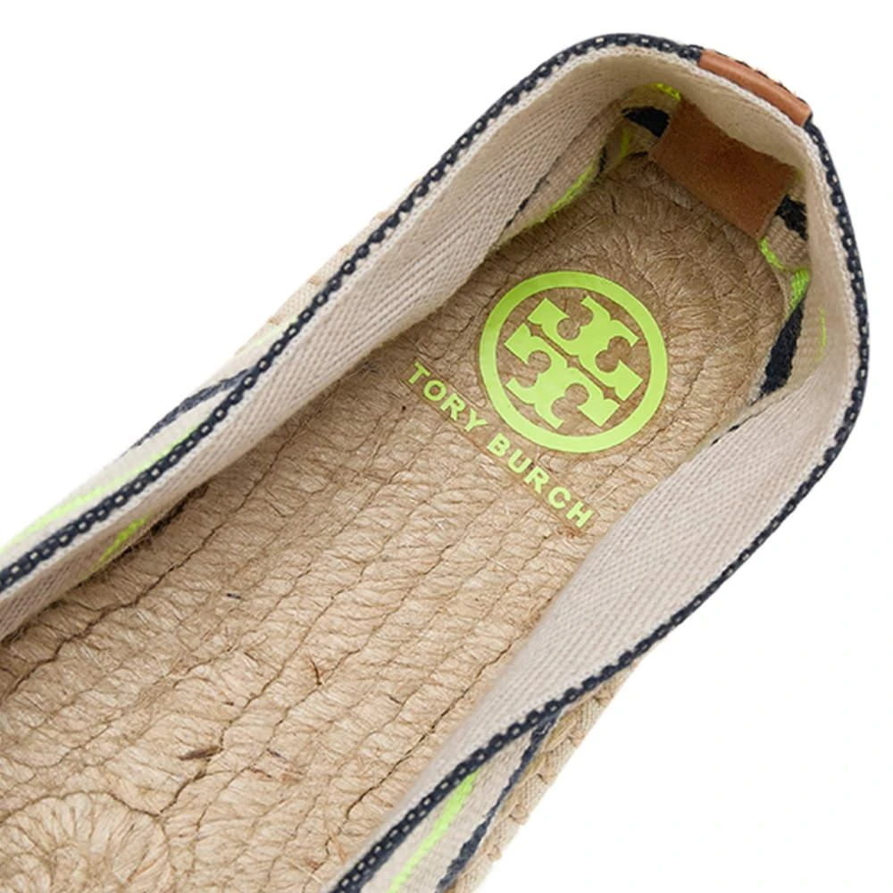 Tory Burch Multicolor Striped Canvas Espadrille Flats Size 40 商品