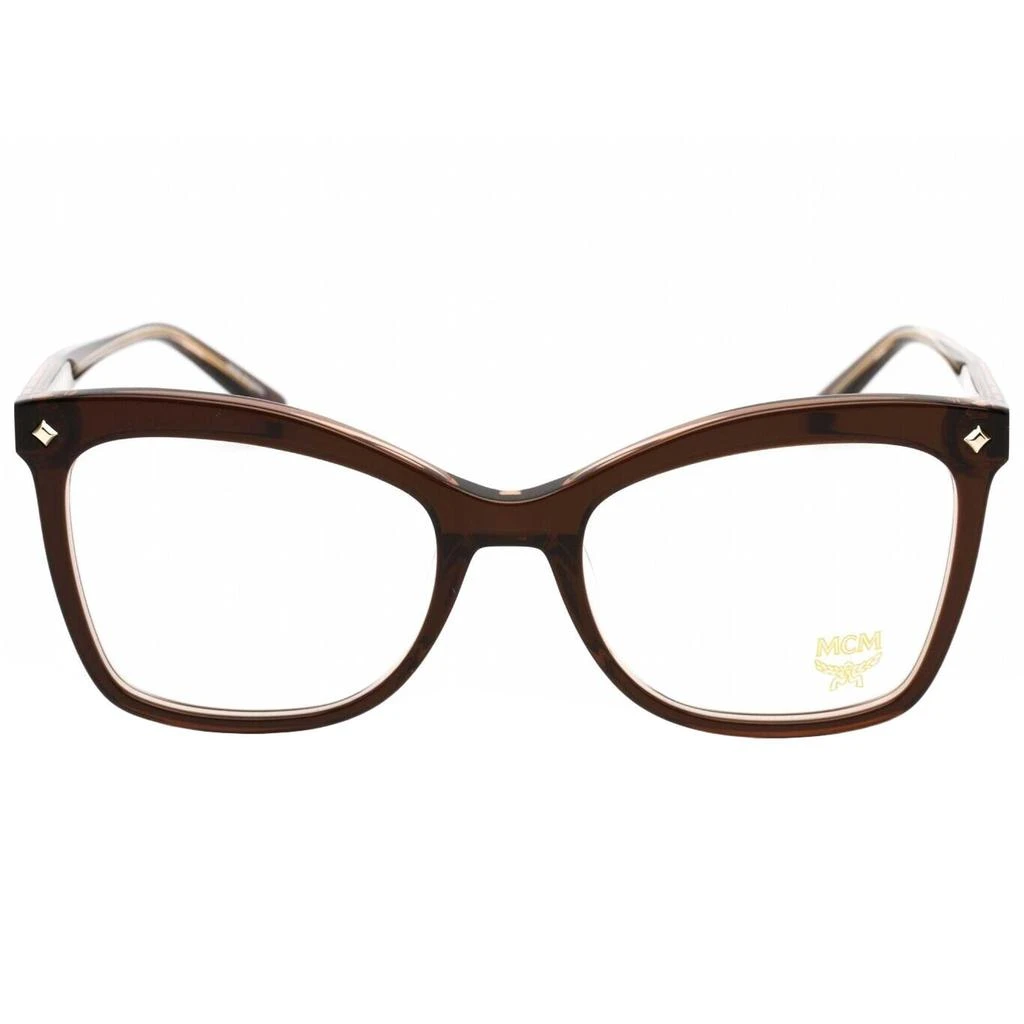 商品MCM|MCM Women's Eyeglasses - Brown Acetate Cat-Eye Full-Rim Frame | MCM2707 210,价格¥393,第2张图片详细描述