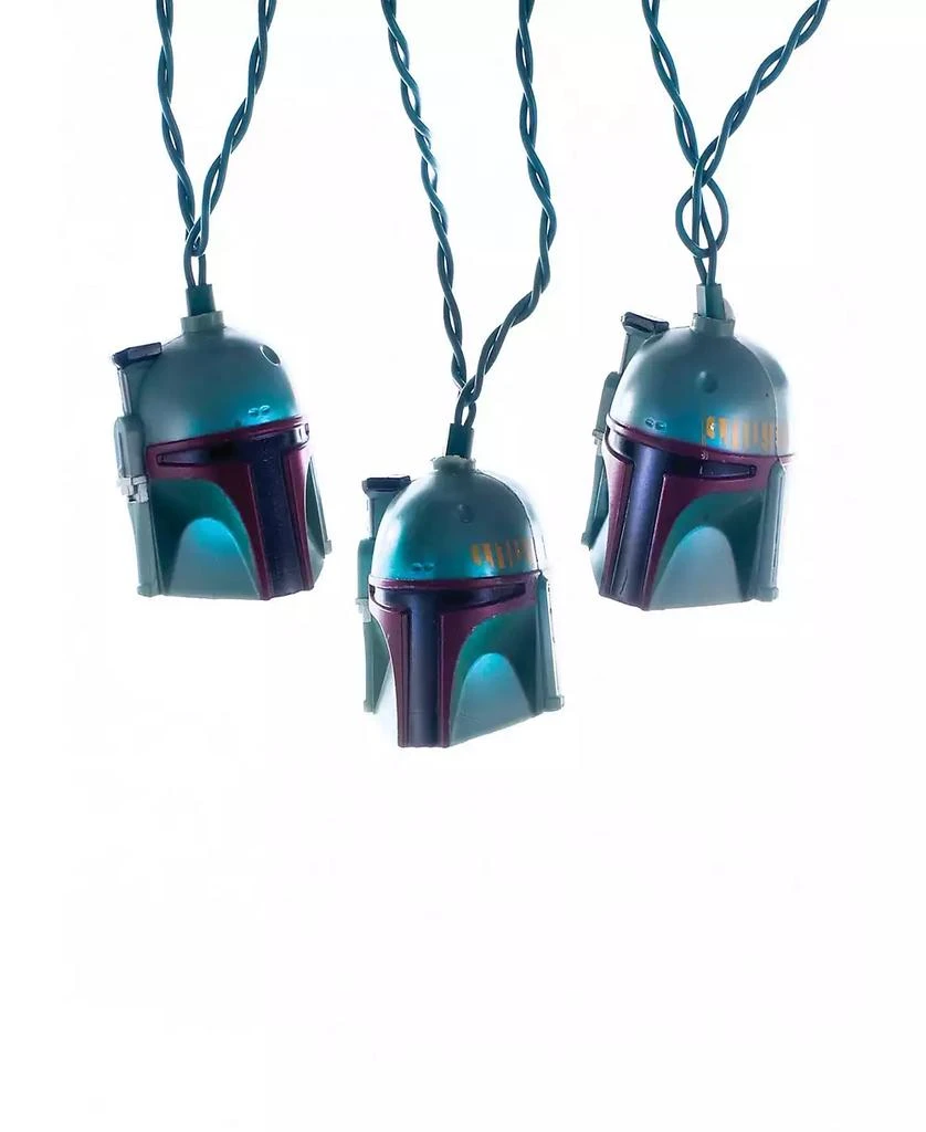 商品Kurt Adler|10-Light Boba Fett Helmet Light Set,价格¥605,第1张图片