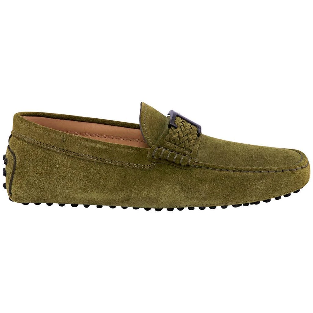 商品Tod's|Tods Green Timeless Gommino Driving Shoes, Brand Size 6 (US Size 7),价格¥1416,第1张图片