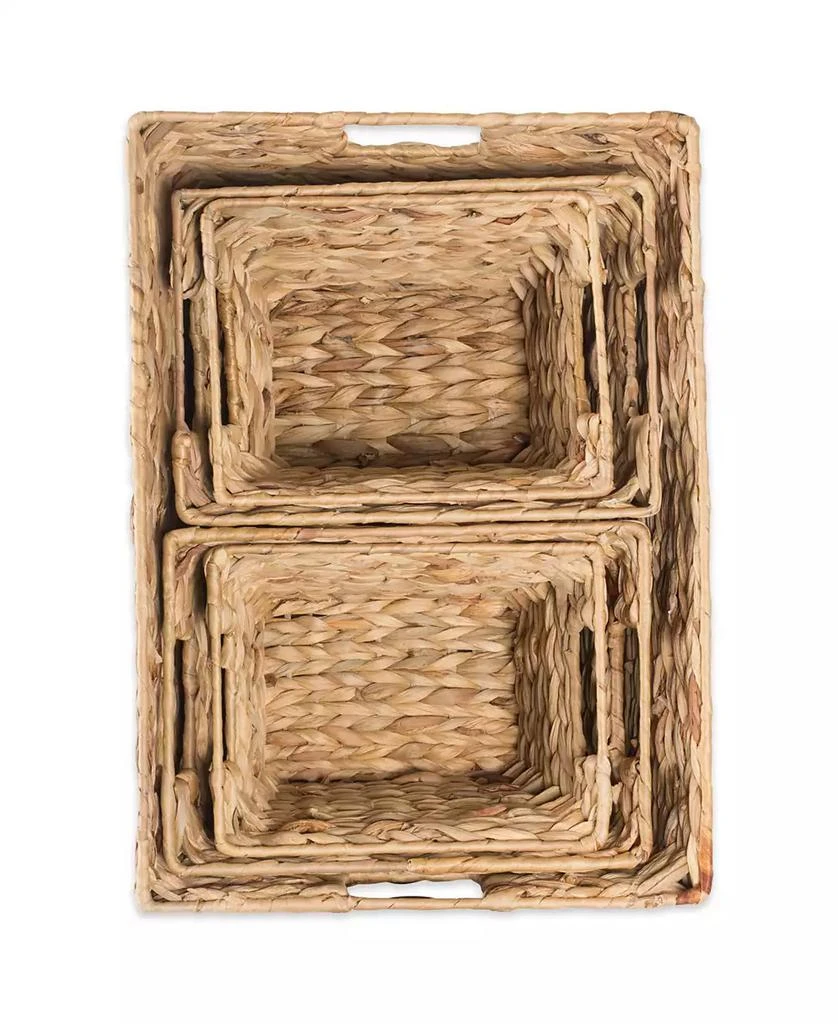 商品Design Imports|Water Hyacinth Basket Set of 5,价格¥616,第3张图片详细描述
