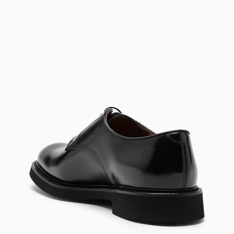 商品DOUCAL'S|Black brushed-leather derby shoes,价格¥1686,第4张图片详细描述