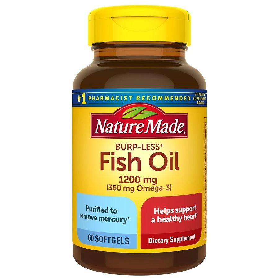 商品Nature Made|鱼油胶囊 1200 mg,价格¥128,第1张图片