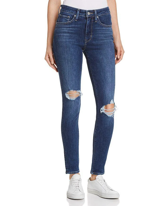 商品Levi's|721 High Rise Skinny Jeans in Indigo Luna,价格¥437,第1张图片