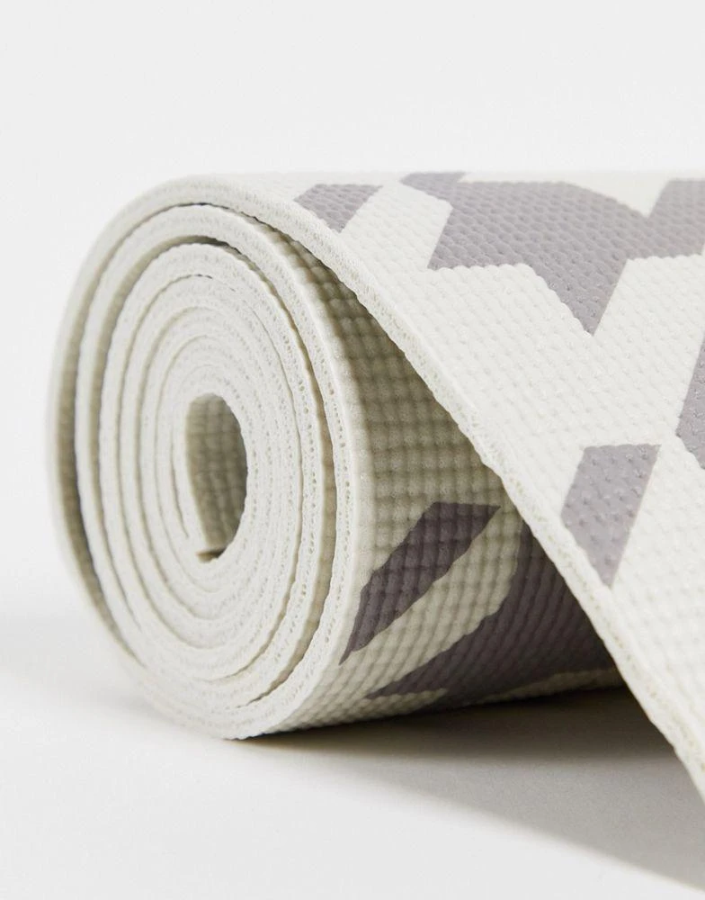 商品South Beach|South Beach houndstooth print yoga mat,价格¥101,第2张图片详细描述